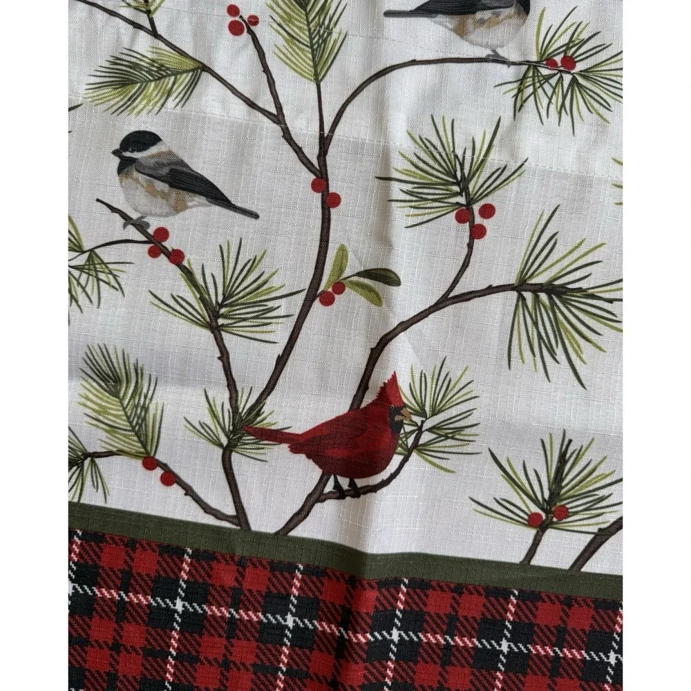 Cardinal And Chickadee Window Valance Set Of 2 14